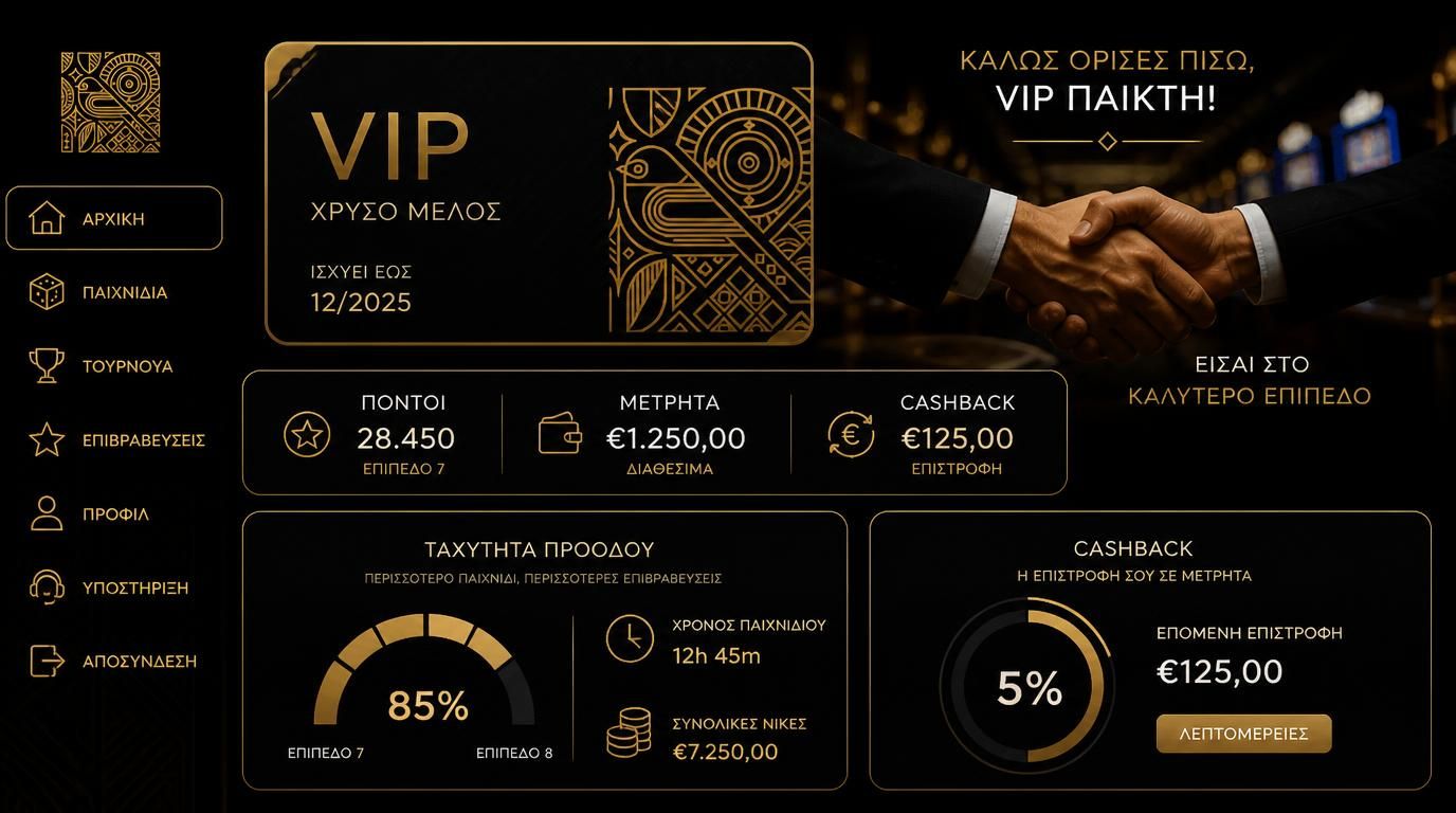 Κάρτα VIP με πόντους και cashback σε θετική απεικόνιση