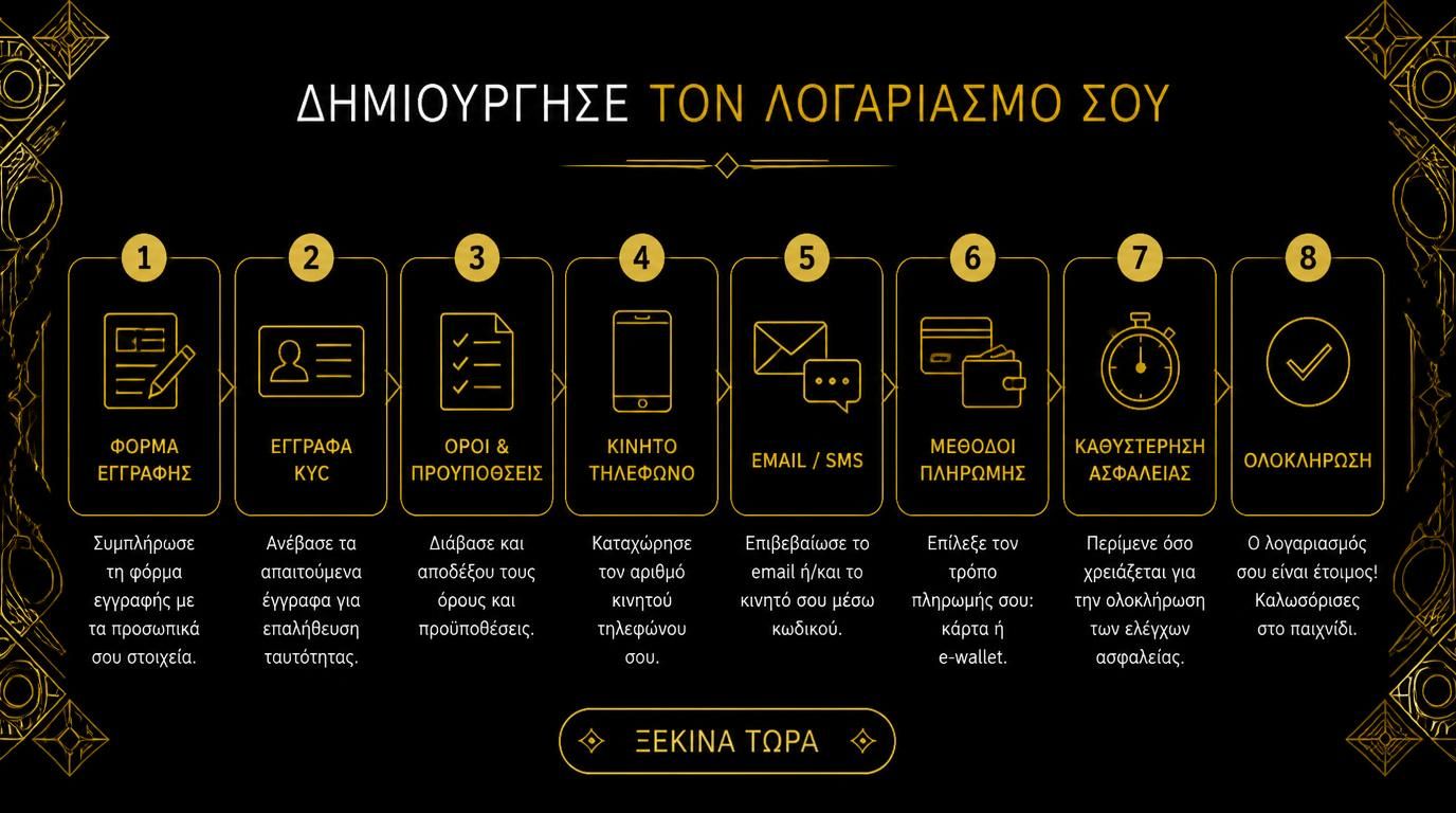 Οδηγός βημάτων της εγγραφής με καθυστερήσεις